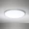 Dweled Geos 15in LED Round Low-Profile Flush Mount 2700K in White FM-46 - alternate 2